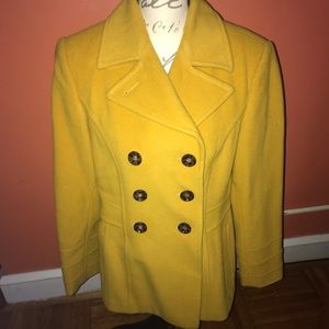Yellow Peacoat Good Condition.